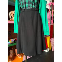 60'S WOOL FLARE SKIRT [S-4950]