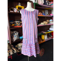 60’S STRIPE DRESS [S-4638]