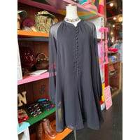 SHEER SLEEVE DRESS [S-4792]