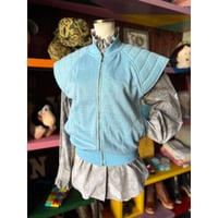 80'S BORDER ZIP UP SWEAT [S-5061]