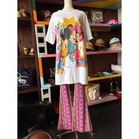 FLOWER FLARE EASY PANTS [S-4189]