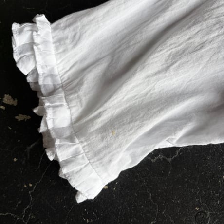 COTTON FRILL SHIRT [S-4582]