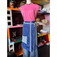 Vintage PETTICOAT APRON [S-4774]
