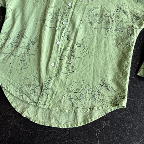 FACE PRINT SHIRT [S-4236]