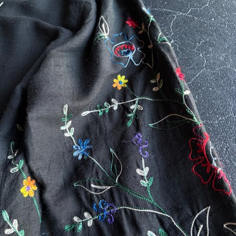 EMBROIDERY SILK JACKET [S-5020]