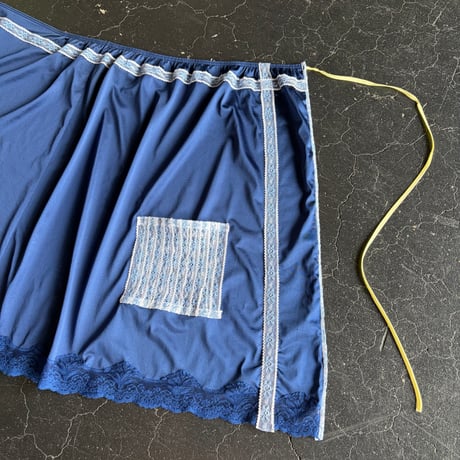 Vintage PETTICOAT APRON [S-4774]