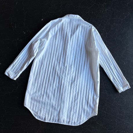 STRIPE COTTON PAJAMA SHIRT [S-4876]