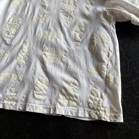 90'S FISH PRINT COTTON TEE [S-4461]