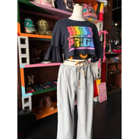 CAT FRILL SHORT TEE [S-4672]