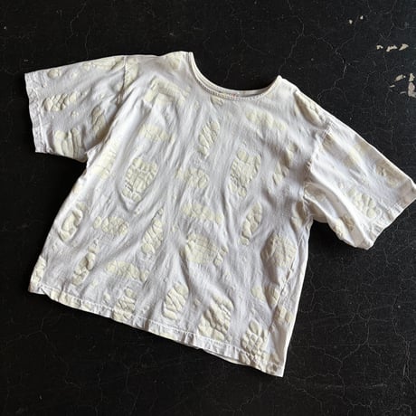 90'S FISH PRINT COTTON TEE [S-4461]