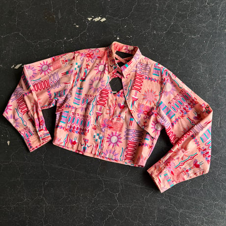 90'S "Wrangler" WESTERN SHIRT [S-4952]