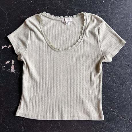 COTTON DESIGN TEE [S-4439]