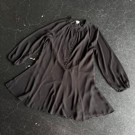 SHEER SLEEVE DRESS [S-4792]