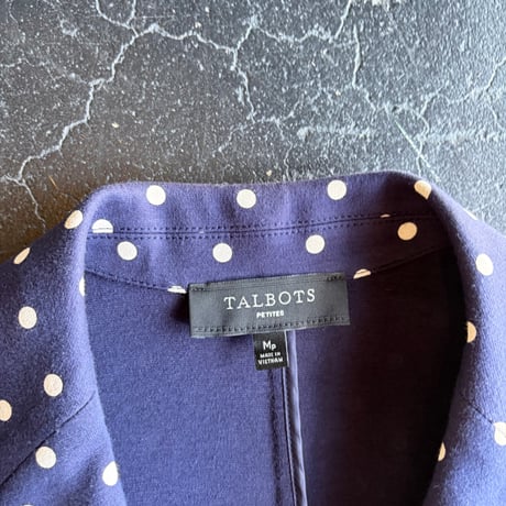 DOT TAILORED JACKET [S-4926]