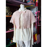 60'S LACE BOLERO [S-3910]