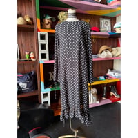 DOT FRILL DRESS [S-4883]