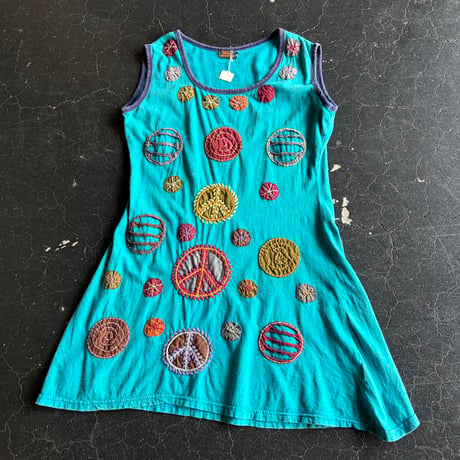 EMBROIDERY COTTON DRESS [S-4567］