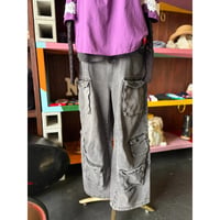 POCKET DESIGN DENIM PANTS [S-4809]