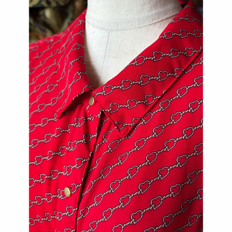 HEART CHAIN SHIRT [S-4940]
