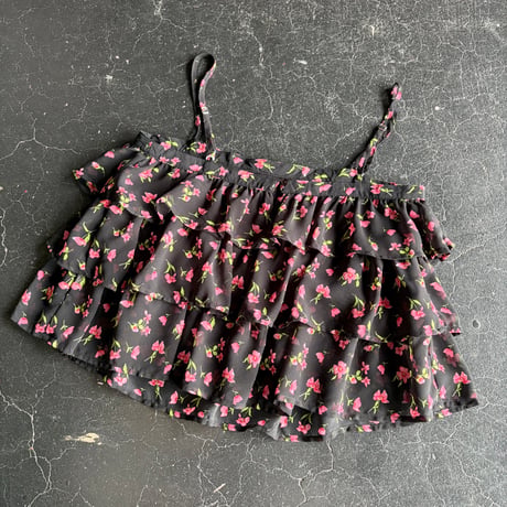 FLOWER TIERED CAMISOLE [S-4588]