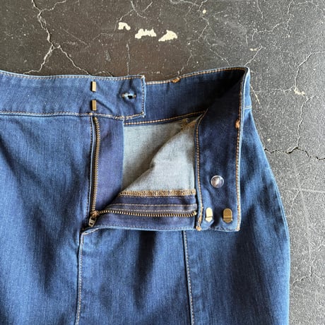 FRILL DENIM SKIRT [S-4441]