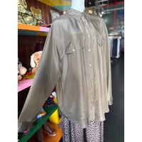 SILK OVER SHIRT [S-5032]