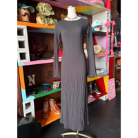 CRINKLE FABRIC DRESS [S-4880]