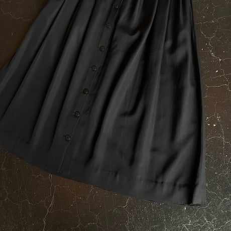 70’S PLEATS SKIRT [S-4936]