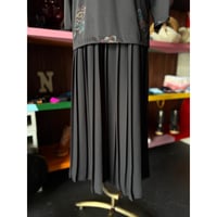 PLEATS SHEER LONG SKIRT [S-3340]