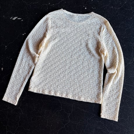 FLOWER LACE TOPS [S-4963]