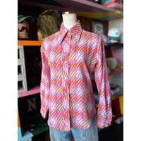 70’S POP TEXTILE SHIRT [S-4835]