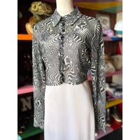 PSYCHEDELIC MESH SHIRT [S-4846]