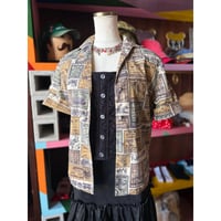 60'S PATTERN COTTON SHIRT [S-6795]