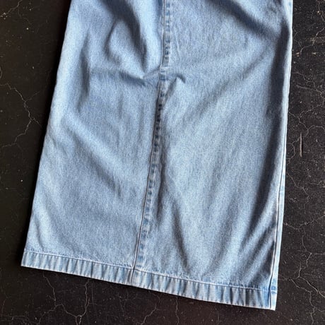 DENIM LONG SKIRT [S-4437]