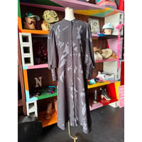 PUFFSLEEVE DESIGN DRESS [S-4898]
