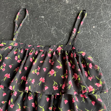 FLOWER TIERED CAMISOLE [S-4588]