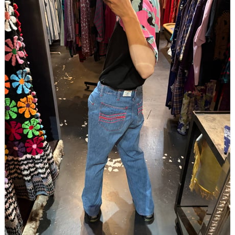 70’S "MAVERICK" FLARE DENIM PANTS [S-4524]