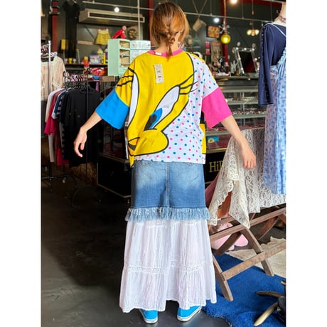 90’S TWEETY PRINT TEE [S-4445]