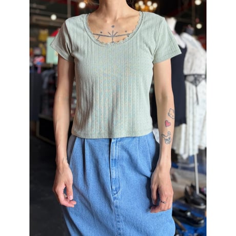 COTTON DESIGN TEE [S-4439]