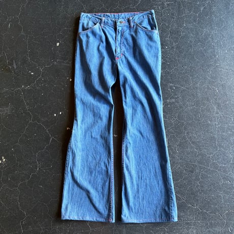 70’S "MAVERICK" FLARE DENIM PANTS [S-4524]