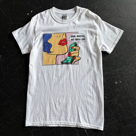 COMIC PRINT COTTON TEE [S-4462]