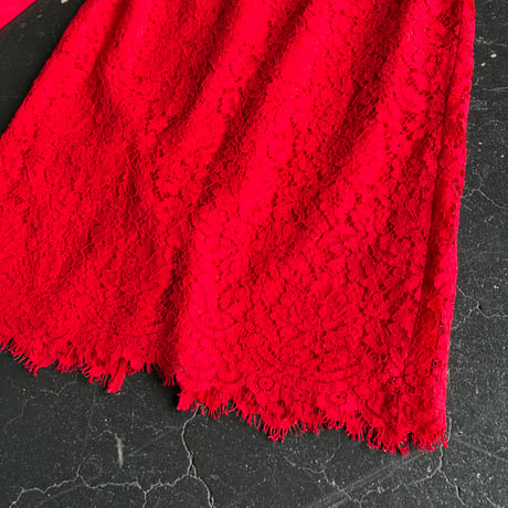 LACE RIBBON SKIRT [S-4726]