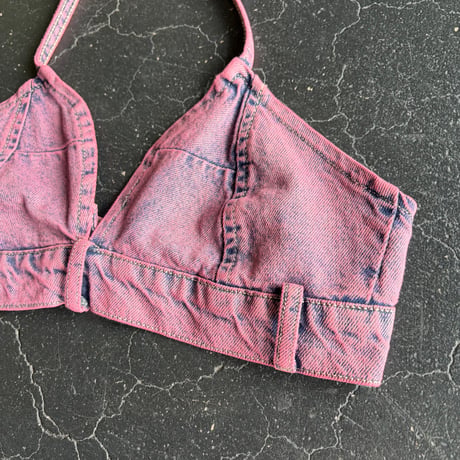 DENIM HALTER BUISTIER [S-4155]