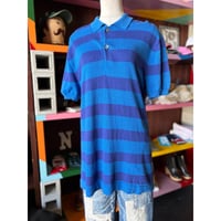 MARC BY MARC JACOBS BORDER KNIT POLO SHIRT [S-2842]