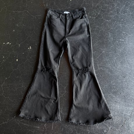 FLARE DENIM PANTS [S-4510]