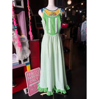 70’S FLOWER LONG DRESS [S-4585]