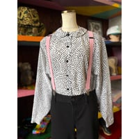 90'S DOT BLOUSE [S-4983]
