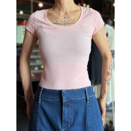 PLAIN LITTLE TEE [S-4440]