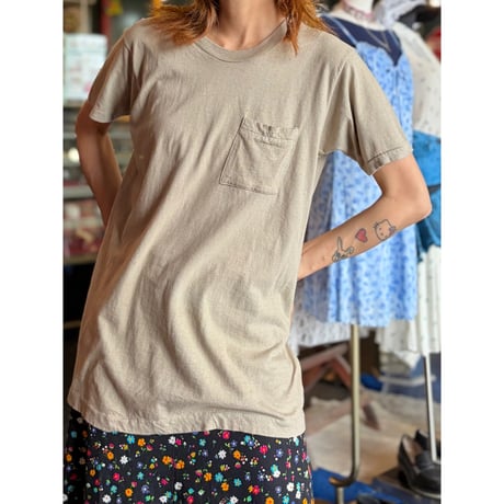 70’S POCKET TEE [S-4353]