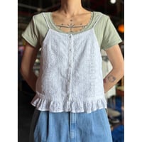 COTTON LACE CAMISOLE [S-4438]
